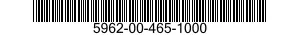 5962-00-465-1000 MICROCIRCUIT,MEMORY 5962004651000 004651000