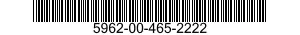 5962-00-465-2222 MICROCIRCUIT,DIGITAL 5962004652222 004652222