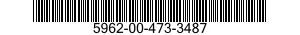 5962-00-473-3487 MICROCIRCUIT,LINEAR 5962004733487 004733487