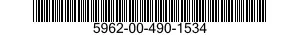 5962-00-490-1534  5962004901534 004901534
