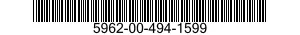 5962-00-494-1599 MICROCIRCUIT,LINEAR 5962004941599 004941599