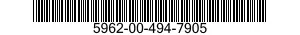 5962-00-494-7905 MICROCIRCUIT,LINEAR 5962004947905 004947905