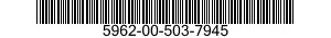 5962-00-503-7945  5962005037945 005037945