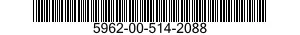 5962-00-514-2088  5962005142088 005142088