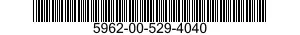 5962-00-529-4040 MICROCIRCUIT,MEMORY 5962005294040 005294040