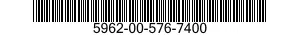 5962-00-576-7400 MICROCIRCUIT,DIGITAL 5962005767400 005767400