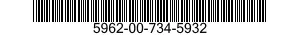 5962-00-734-5932 MICROCIRCUIT,DIGITAL 5962007345932 007345932