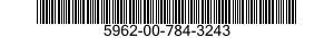 5962-00-784-3243 MICROCIRCUIT,DIGITAL 5962007843243 007843243