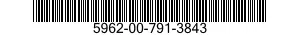 5962-00-791-3843  5962007913843 007913843