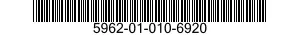 5962-01-010-6920 MICROCIRCUIT,LINEAR 5962010106920 010106920