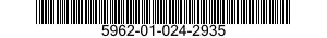 5962-01-024-2935 MICROCIRCUIT,DIGITAL 5962010242935 010242935
