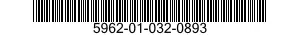 5962-01-032-0893 MICROCIRCUIT,LINEAR 5962010320893 010320893