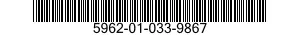 5962-01-033-9867 MICROCIRCUIT,DIGITAL-LINEAR 5962010339867 010339867