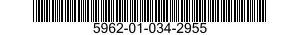 5962-01-034-2955  5962010342955 010342955