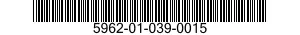 5962-01-039-0015 MICROCIRCUIT,DIGITAL 5962010390015 010390015