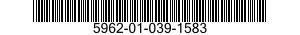 5962-01-039-1583  5962010391583 010391583