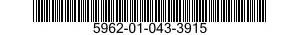 5962-01-043-3915  5962010433915 010433915