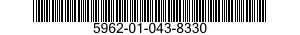 5962-01-043-8330 MICROCIRCUIT,DIGITAL 5962010438330 010438330