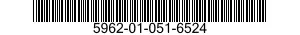 5962-01-051-6524  5962010516524 010516524
