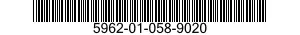 5962-01-058-9020 MICROCIRCUIT,DIGITAL 5962010589020 010589020