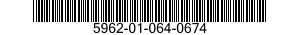 5962-01-064-0674  5962010640674 010640674