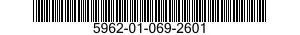 5962-01-069-2601 MICROCIRCUIT,LINEAR 5962010692601 010692601