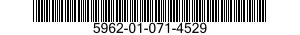 5962-01-071-4529 MICROCIRCUIT,MEMORY 5962010714529 010714529