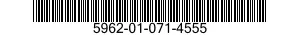 5962-01-071-4555 MICROCIRCUIT,MEMORY 5962010714555 010714555