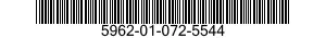 5962-01-072-5544  5962010725544 010725544
