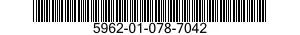 5962-01-078-7042  5962010787042 010787042