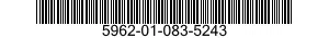 5962-01-083-5243 MICROCIRCUIT,LINEAR 5962010835243 010835243