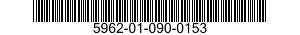 5962-01-090-0153 MICROCIRCUIT,MEMORY 5962010900153 010900153