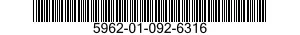 5962-01-092-6316 MICROCIRCUIT,DIGITAL 5962010926316 010926316