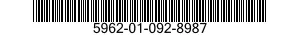 5962-01-092-8987  5962010928987 010928987