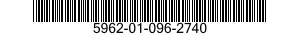 5962-01-096-2740 MICROCIRCUIT,DIGITAL 5962010962740 010962740