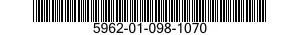 5962-01-098-1070 MICROCIRCUIT,DIGITAL 5962010981070 010981070