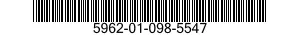 5962-01-098-5547 MICROCIRCUIT,DIGITAL 5962010985547 010985547