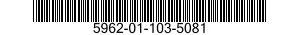 5962-01-103-5081 MICROCIRCUIT,MEMORY 5962011035081 011035081