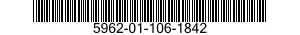 5962-01-106-1842 MICROCIRCUIT,MEMORY 5962011061842 011061842