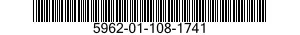 5962-01-108-1741 MICROCIRCUIT ASSEMBLY 5962011081741 011081741