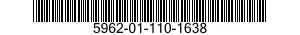 5962-01-110-1638 MICROCIRCUIT,DIGITAL 5962011101638 011101638