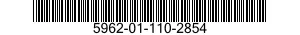 5962-01-110-2854 MICROCIRCUIT 5962011102854 011102854