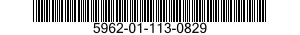 5962-01-113-0829 MICROCIRCUIT,LINEAR 5962011130829 011130829