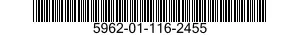 5962-01-116-2455  5962011162455 011162455