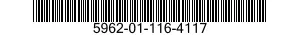 5962-01-116-4117 MICROCIRCUIT,LINEAR 5962011164117 011164117