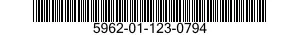 5962-01-123-0794 MICROCIRCUIT,LINEAR 5962011230794 011230794
