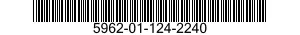 5962-01-124-2240 MICROCIRCUIT,DIGITAL 5962011242240 011242240