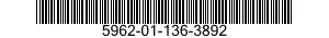 5962-01-136-3892  5962011363892 011363892