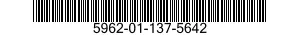 5962-01-137-5642  5962011375642 011375642