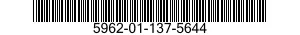 5962-01-137-5644  5962011375644 011375644